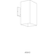 Progress Lighting 6" Square One-Light Wall Lantern P5643-30 - alternate 3